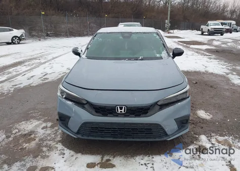 2022 Honda Civic Sport из США, поврежденный, VIN 19XFL2H85NE015230